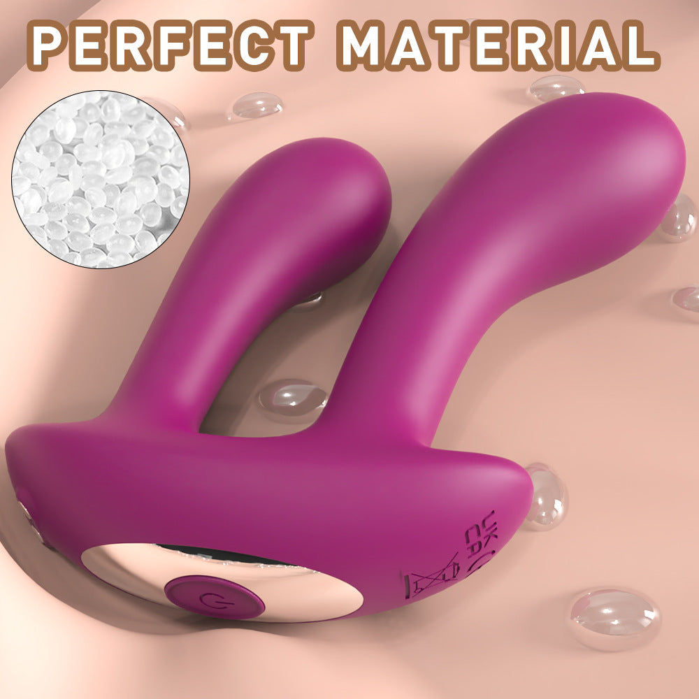 Dual-Function Vibrating Massager for Female Wearable High-Intensity Toy