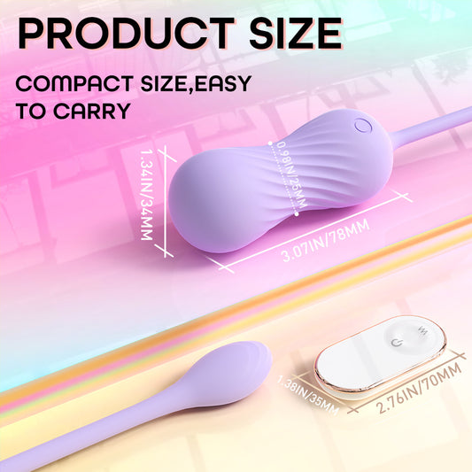 Wireless Remote-Controlled Love Eggs Rotating Wearable Insertable Intimate Erotic Toys
