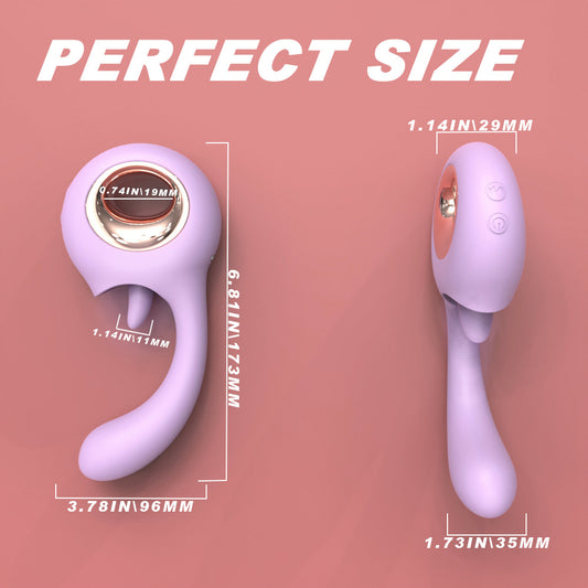 Personal G-Spot Massager Rechargeable Soft-Touch Material Travel-Friendly Pinpoint Massager