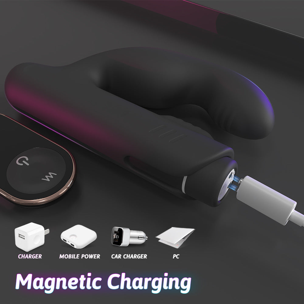 Silicone Back Training Tool Prostate Massager Remote-controlled Rear Personal Massager