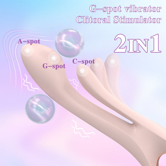 Dual-Function G-Spot Vibrator Insertable for Women Pleasure Personal Wellness Item