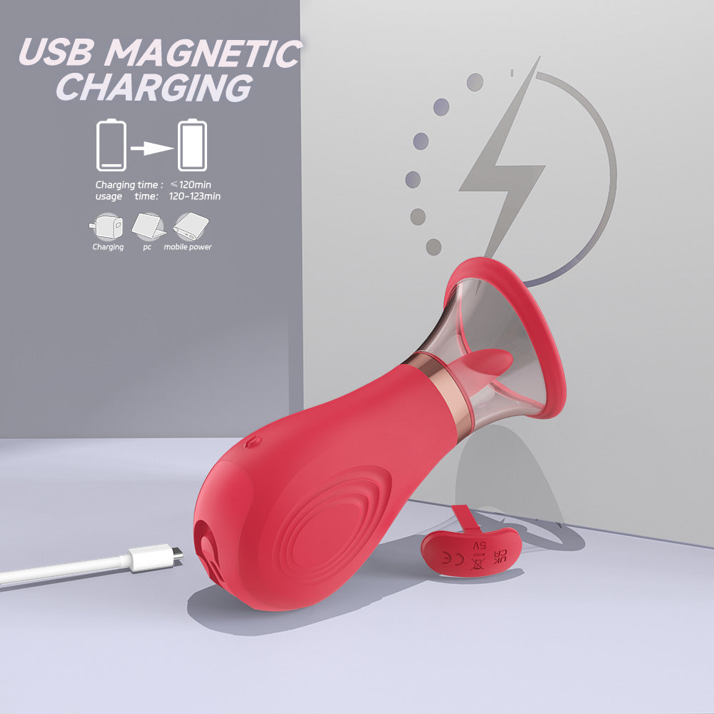 Tongue Personal Stimulator for Women Soft Silicone Phthalate-Free Orgasmic Toy