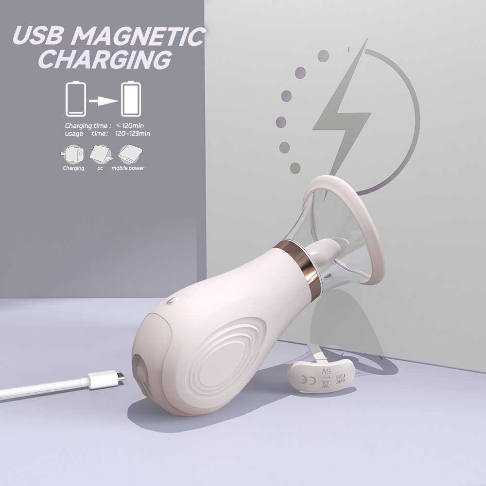 Tongue Personal Stimulator for Women Soft Silicone Phthalate-Free Orgasmic Toy