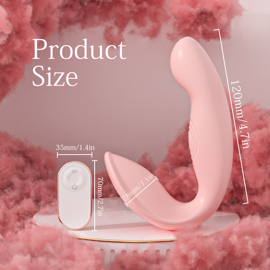 Soft Silicone G-spot Massager Solo Play Dual-Function Rechargeable Adult Wellness Product
