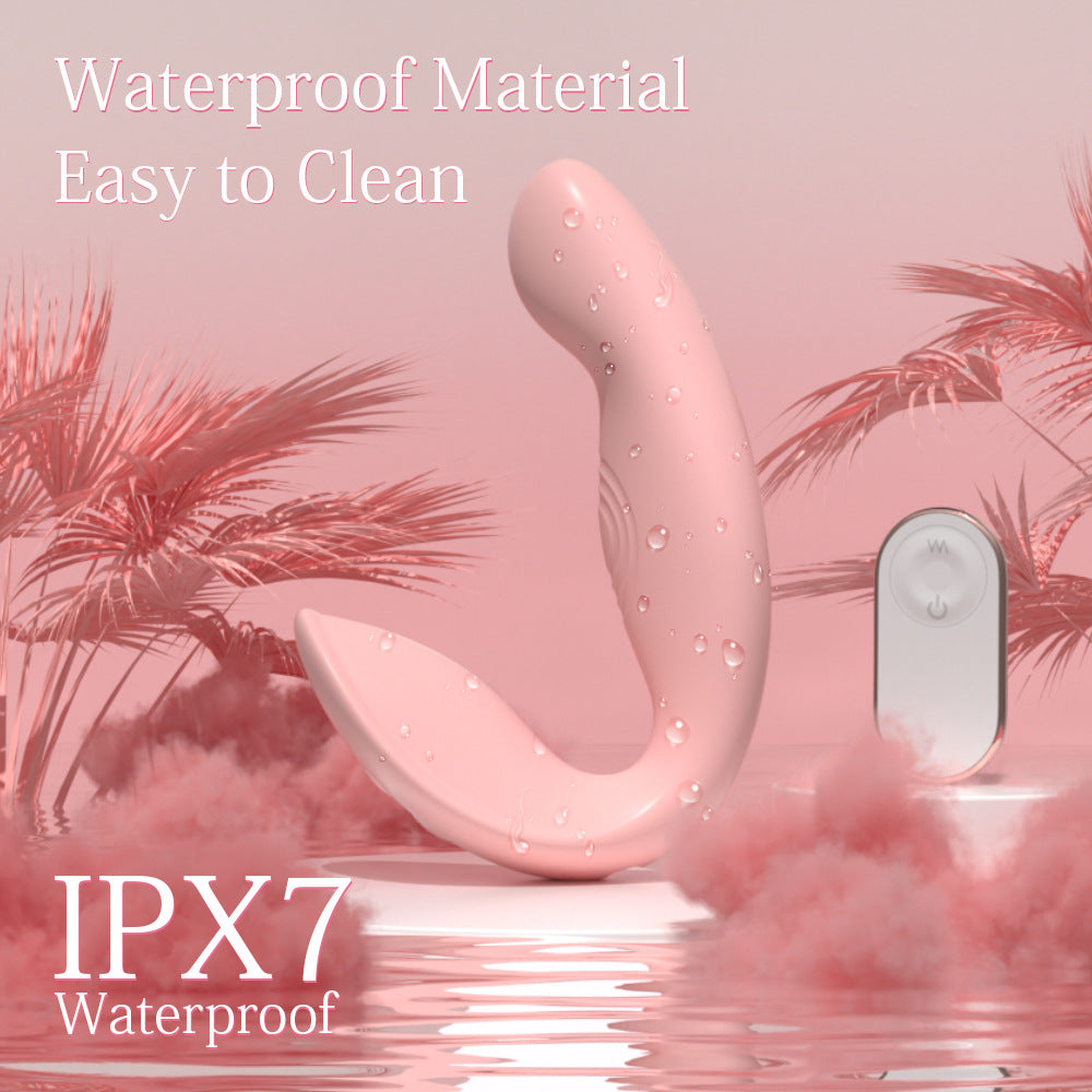 Soft Silicone G-spot Massager Solo Play Dual-Function Rechargeable Adult Wellness Product