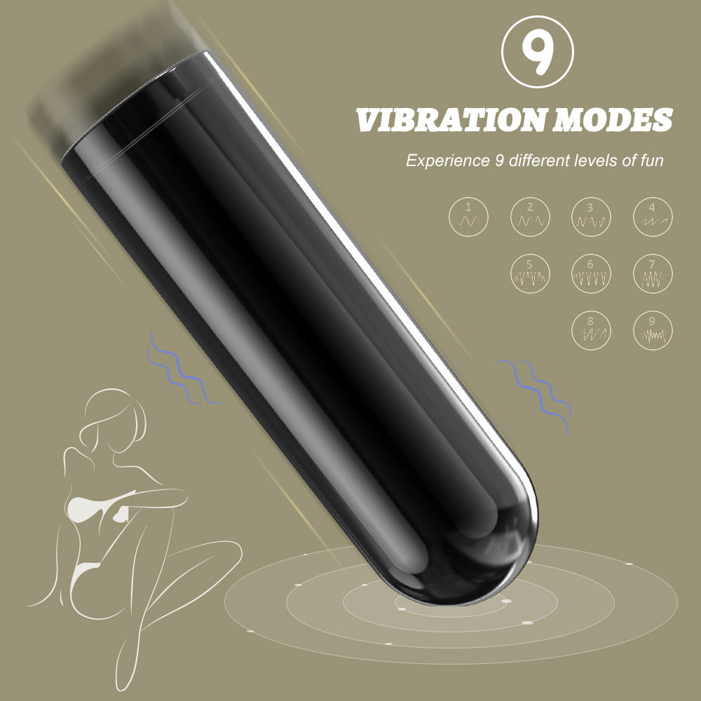 Remote-Controlled Bullet Massager Personal Stimulator Adult Ten Modes Toy