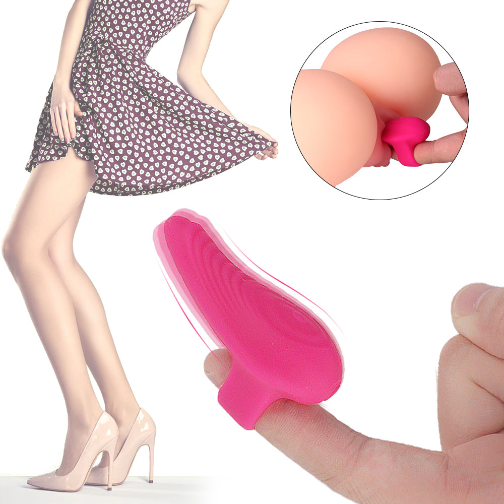 2-in-1 Wearable Finger Personal Massager for Clit