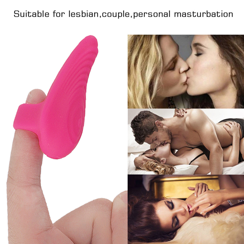 2-in-1 Wearable Finger Personal Massager for Clit