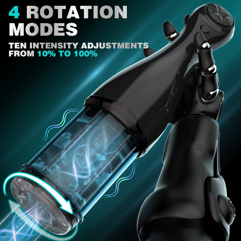 Rotating Male Massager for Men Portable Personal Sleeve Adult Toys Masturbator