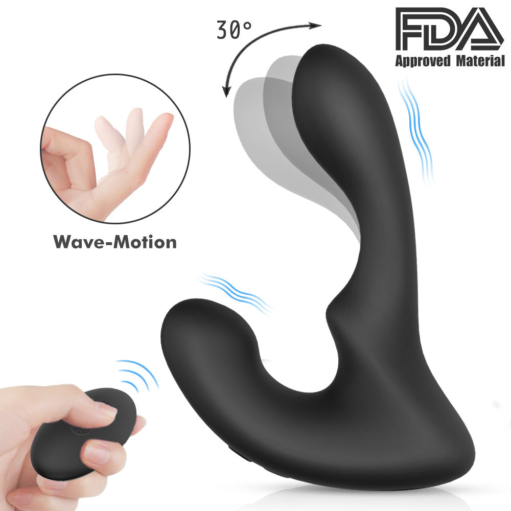 Head-mounted Prostate Massager for Male Orgasm Quiet Intimacy Set