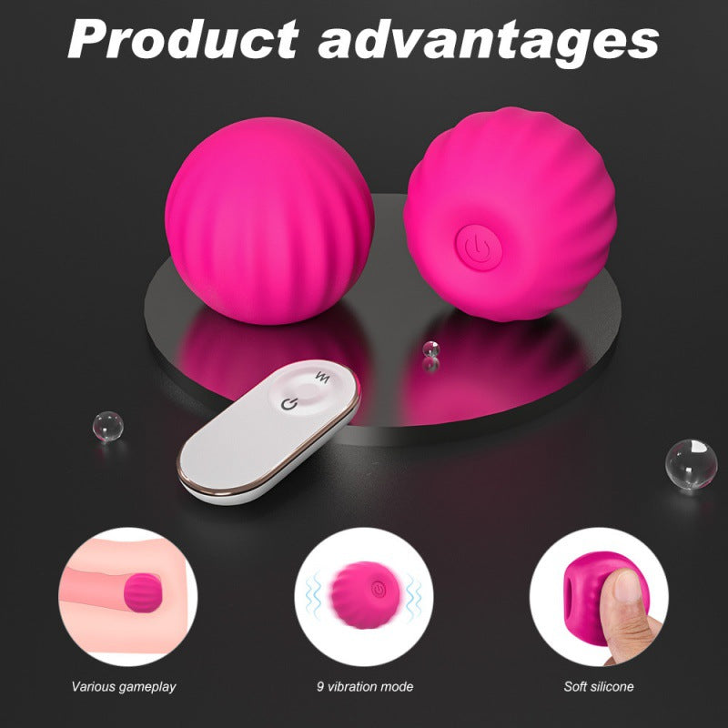 Insertable Love Eggs Vibrating Remote Controlled Pleasure Products for Couple