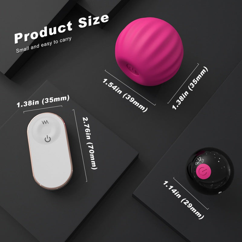 Insertable Love Eggs Vibrating Remote Controlled Pleasure Products for Couple