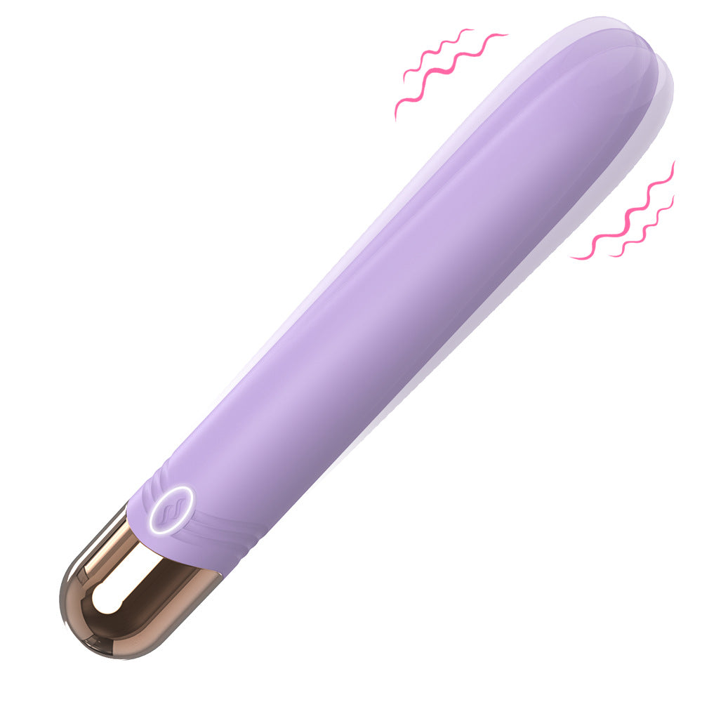 Intimate Dabbing Pen Vibrating Solo Toy for Women Small Size Silicone Insertable Ergonomic Design