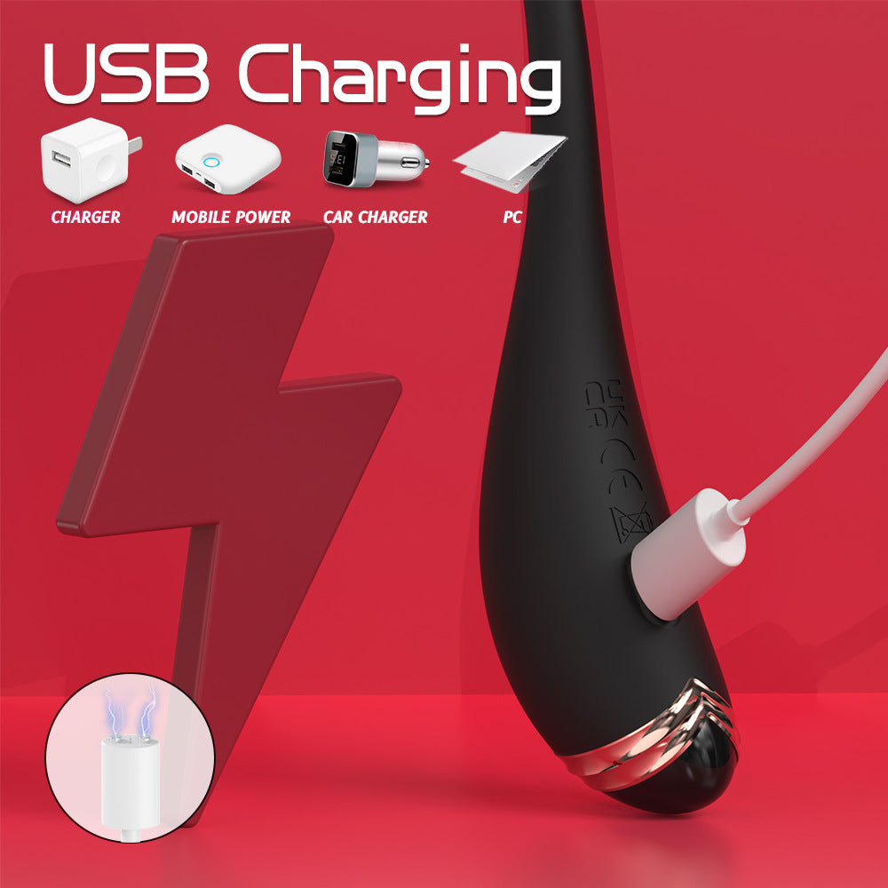 Rechargeable Personal G-Spot Massager for Women Waterproof Intimate Couples Stimulator