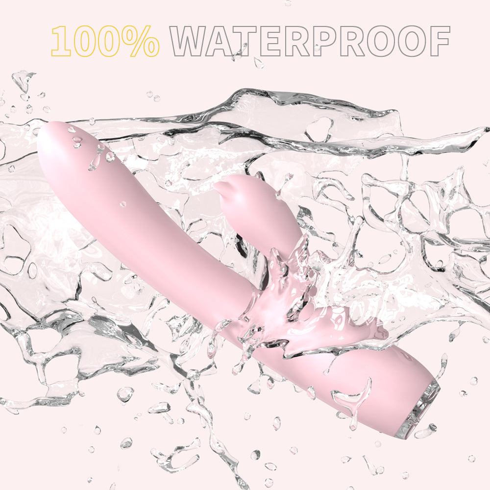 Tongue G-spot Massager Safe Silicone Phthalate-Free Wand Massager Adult Wellness Product