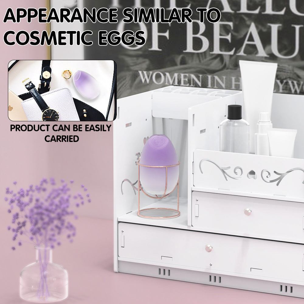 Soft Double Layer Love Eggs Realistic Makeup Sponge Feel Intimate Care Pleasure Products Discreet Packaging