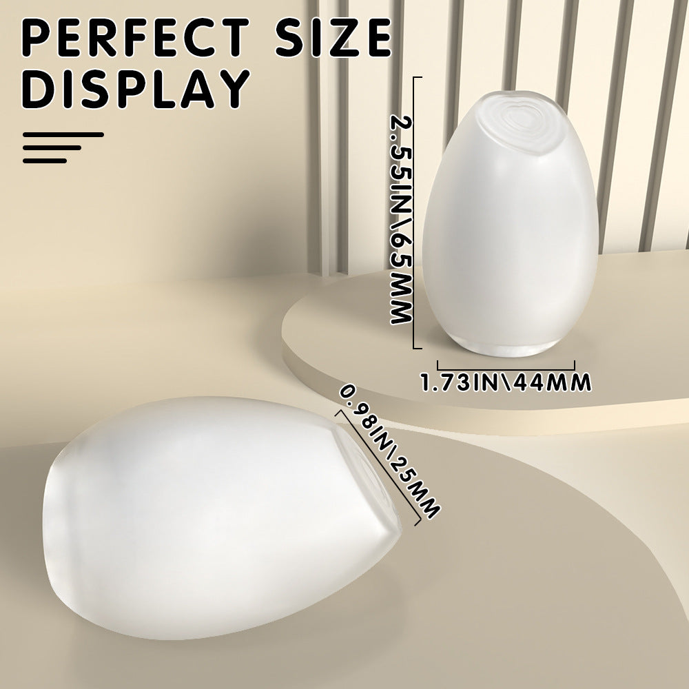 Soft Double Layer Love Eggs Realistic Makeup Sponge Feel Intimate Care Pleasure Products Discreet Packaging