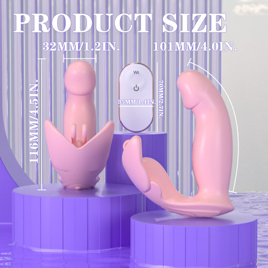 Body-safe Wearable Love Eggs Remote Controlled Couple Toy