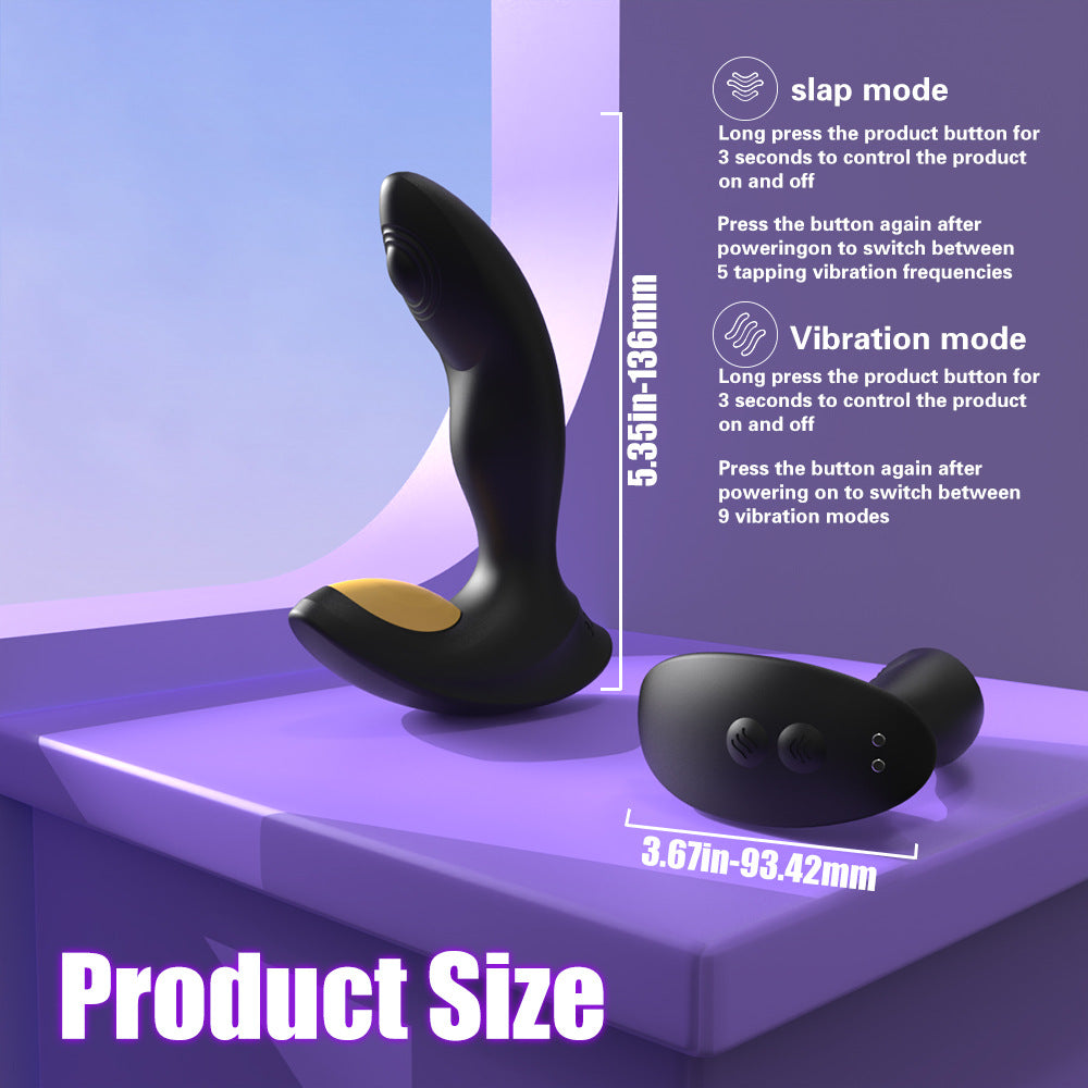 Personal Male Massager Remote-Controlled Body-Safe Design Slap Prostate Orgasm