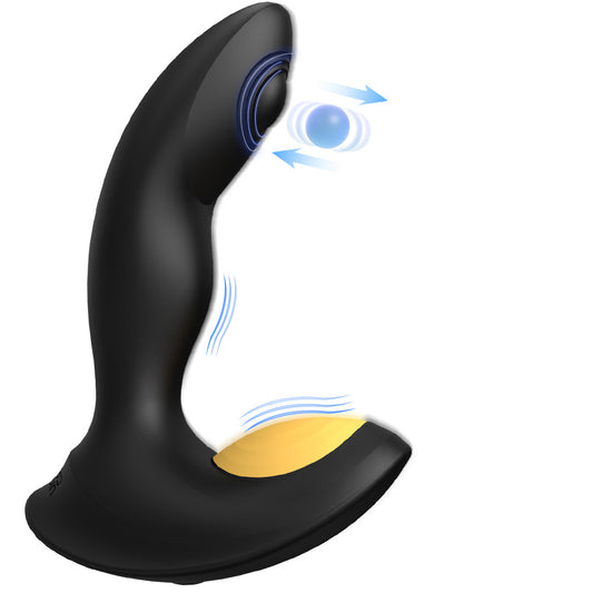 Personal Male Massager Remote-Controlled Body-Safe Design Slap Prostate Orgasm