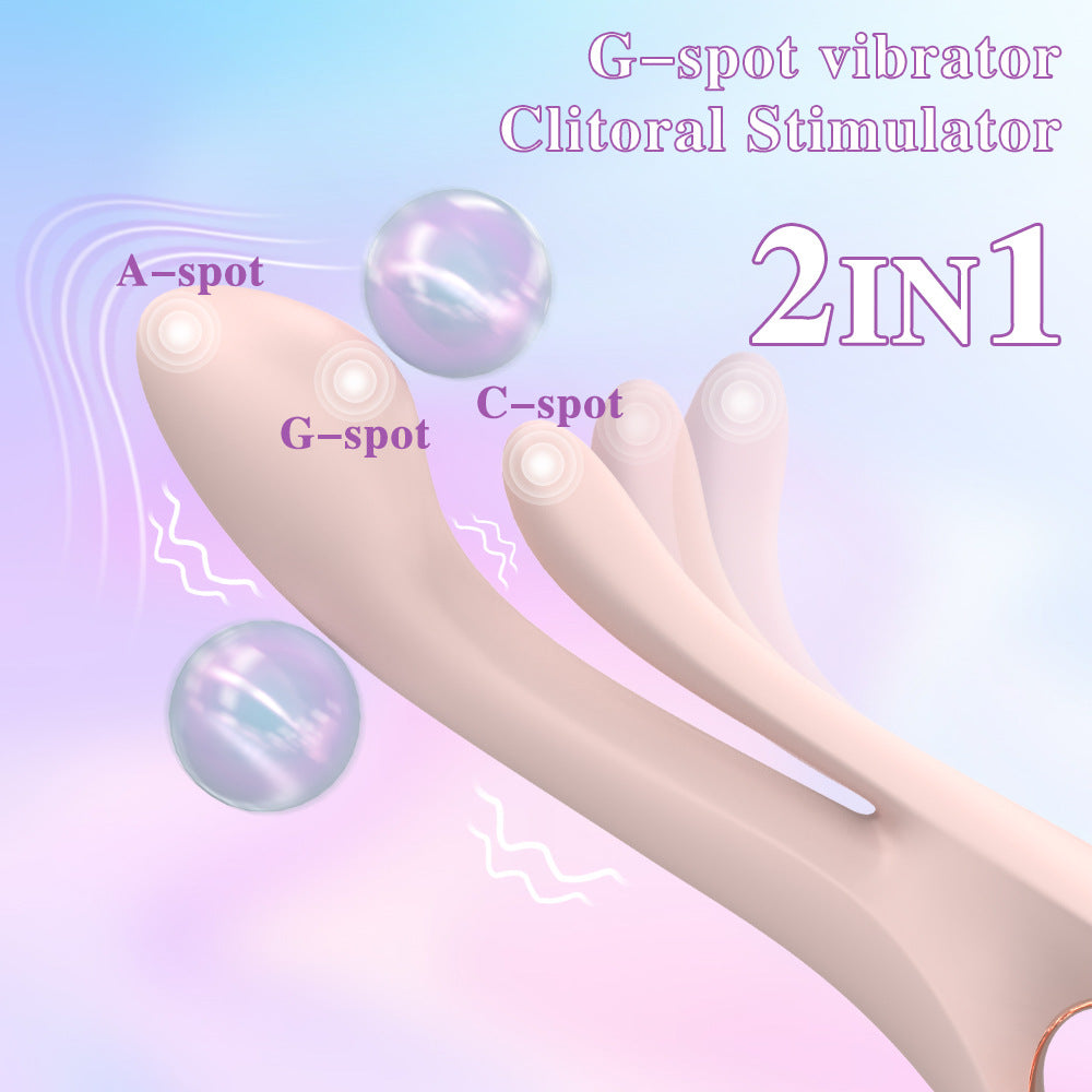 Dual-Function G-Spot Vibrator Insertable for Women Pleasure Personal Wellness Item