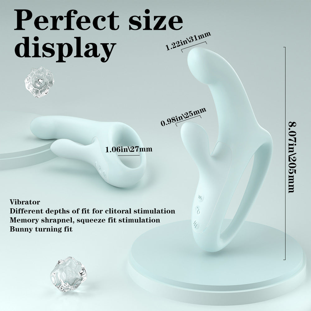 Push-Button Rabbit Vibrator for Female Toy Exclusive Couple Products