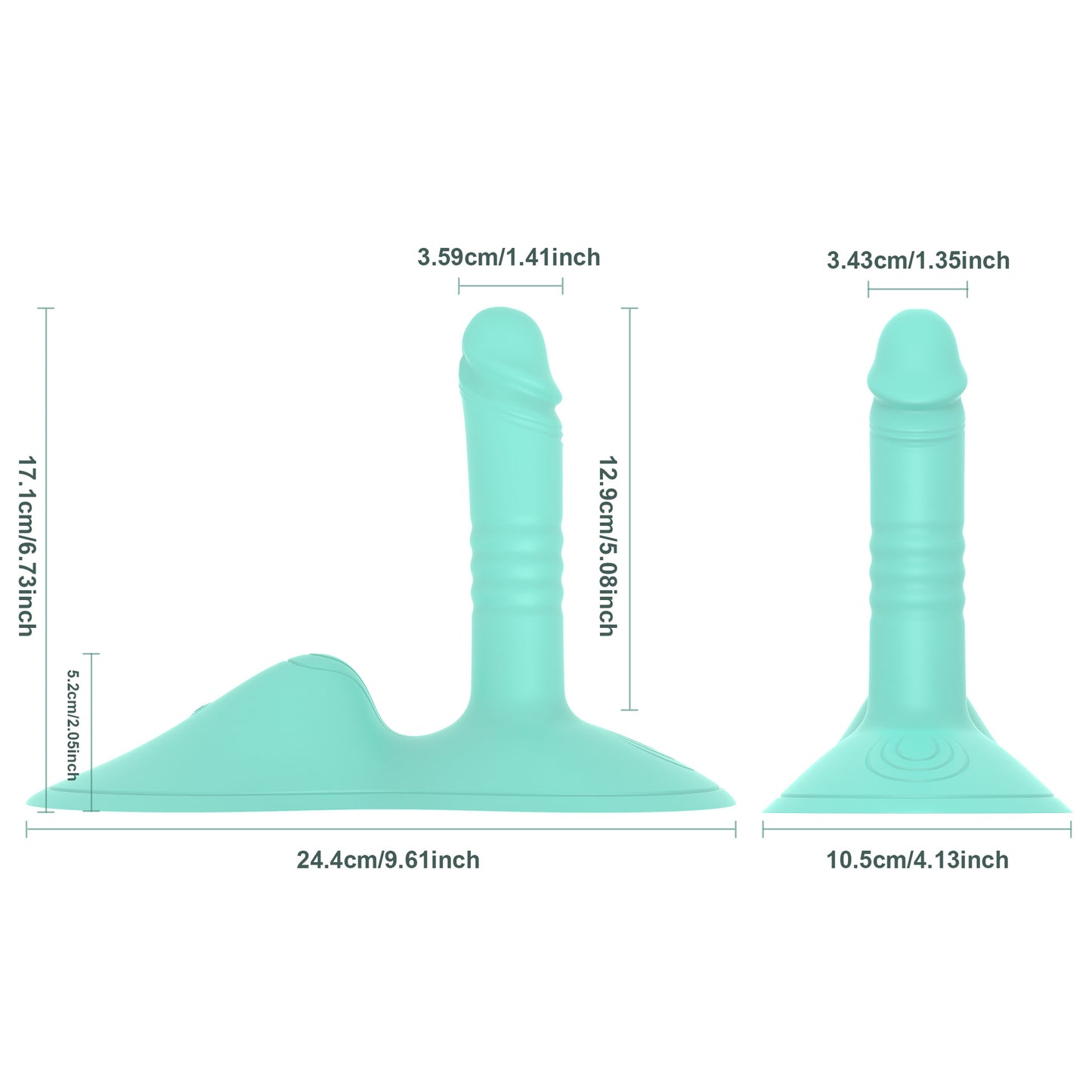 Female Pleasure Vibrating Toy Stick Wearable Love Eggs Couples' Products Adult Toy Dildo